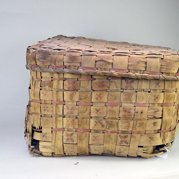 Basket- Antique Potato Stamped