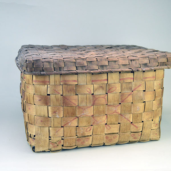 Basket- Ash Large Stamped