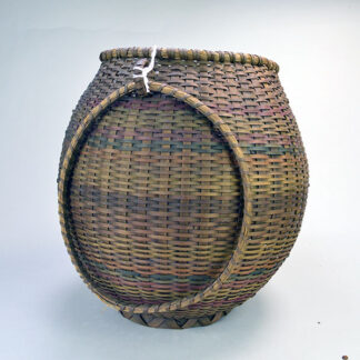 Vintage Basket- Large Oval Ash & Sweetgrass. basket measures an impressive 12.5 inches tall and 14 inches wide with a 7.5‑inch opening. One of a Kind.