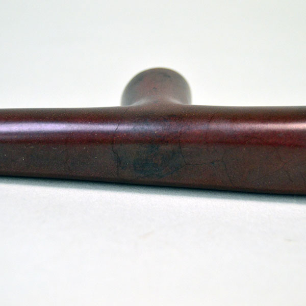hand carved Pipe- Bowl Catlinite Antique its 4.5" length. bowl is used and remains in great shape, showing only light wear consistent with age. the bottom.
