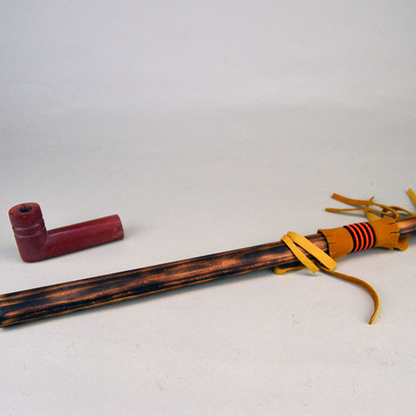 Pipe- Catlinite with Stem