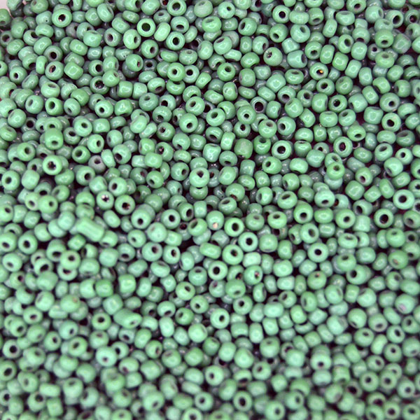 Seed Beads- 10/0 Antique Green