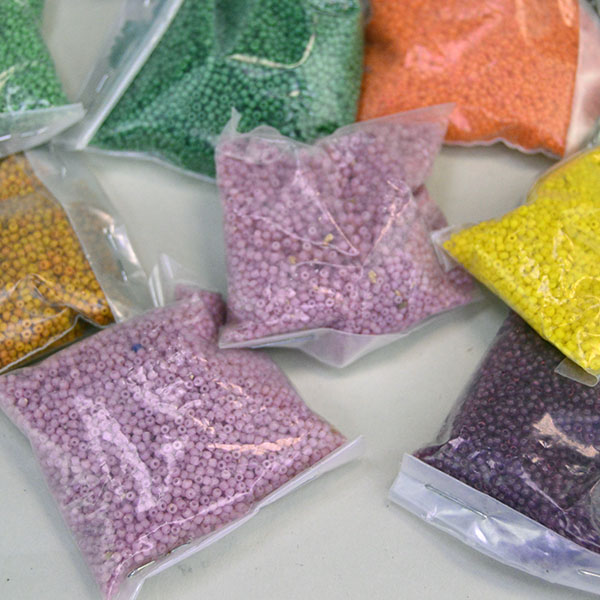 Highlight your beadwork with these Seed Beads- 14/0 French Assorted. packaged in a generous 19oz lot. Colors may vary from pictures. Limited Quantities. assorted colors.