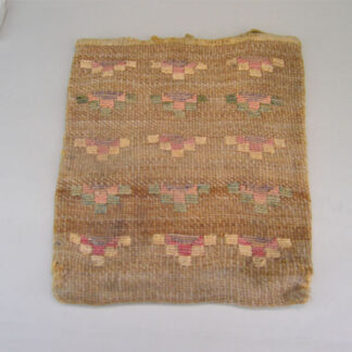 Corn Husk Bag with colored weaving