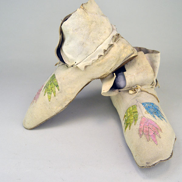 Moccasin- Quilled Santee Style