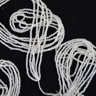 Add these Sparkling Seed Beads- 16/0 Vintage White Tri-Cutz to your upcoming project. We are selling them in .6 ounces packages. Limited Quantities!