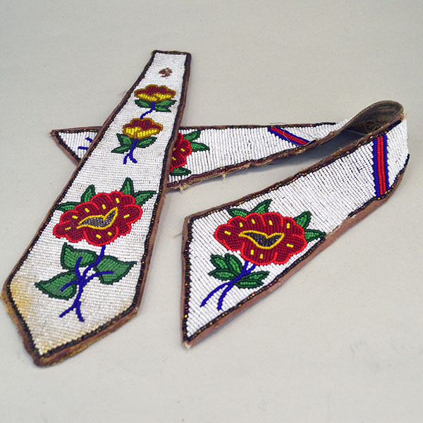 Beaded Necktie and Collar