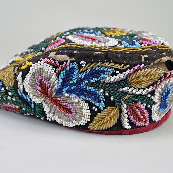 Hat- Antique Beaded Glengarry