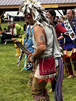 Powwow dancer