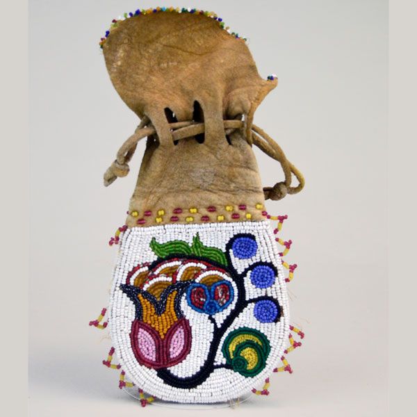 Floral Beaded Bag