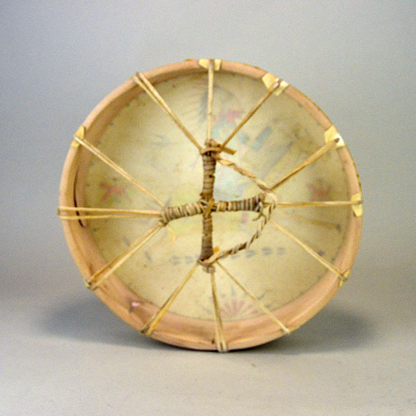 Hand Drum Native On Horse back