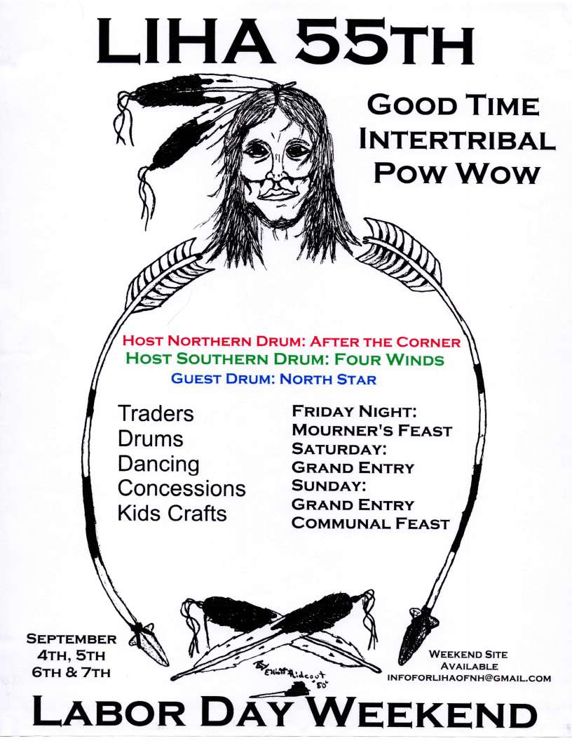 LIHA 2026 Labor Day Powwow flier