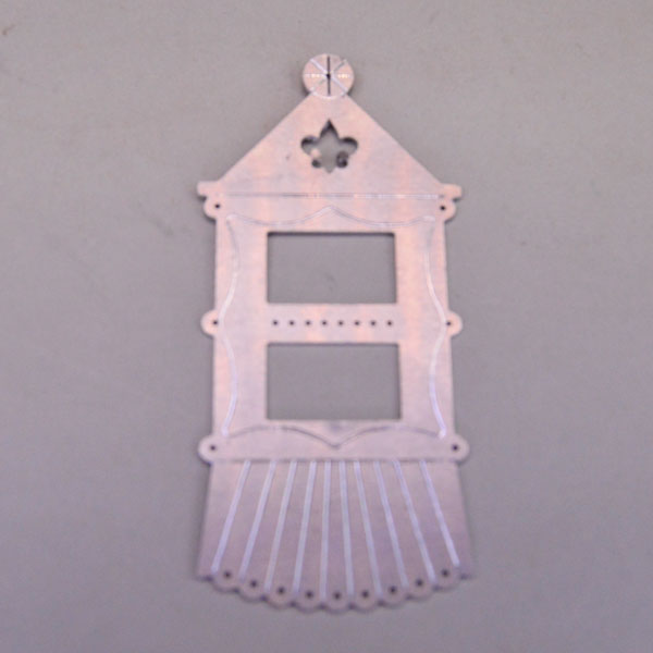 Scarf Slide Engraved Aluminum Scarf Slide Engraved Aluminum