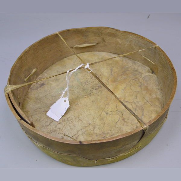 Hand Drum 9" Antique back