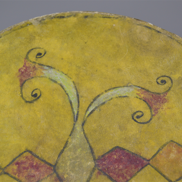 Hand Drum 9" Antique edge detail