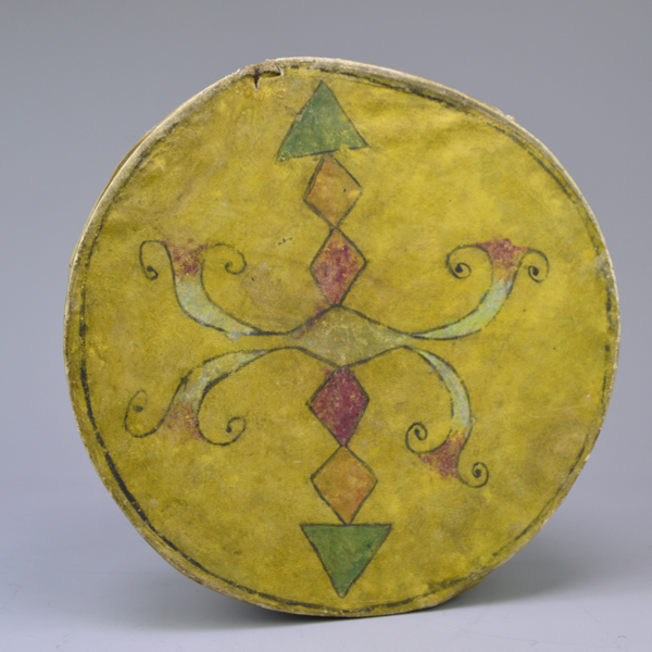 Hand Drum 9" Antique front