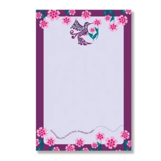 Notepad - Hummingbird Design 50 page notepad