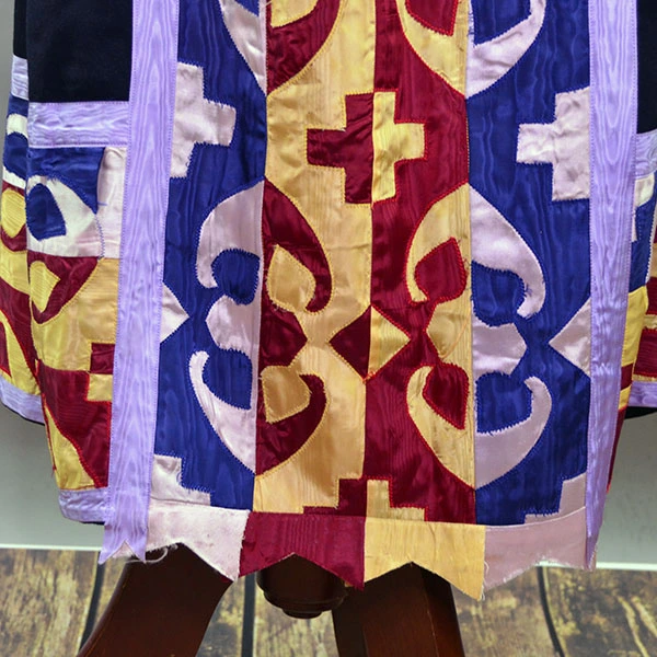 Skirt Osage Ribbonwork bottom detail