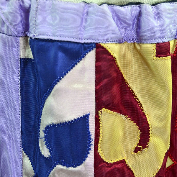 Skirt Osage Ribbonwork detail